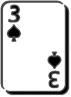 3 of Spades