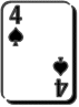 4 of spades