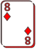 8 of diamonds